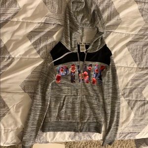 PINK zip-up sweatshirt/jacket